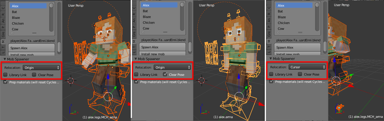 Meshswap options